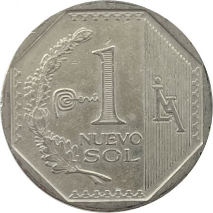 Перу 1 новый соль 2012 год