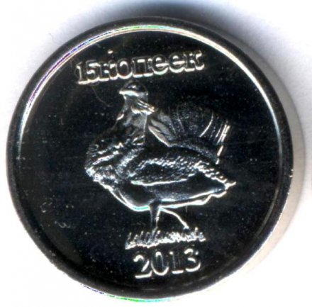 Монетовидный жетон Ингушетия 15 копеек 2013 год