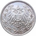 Германия 1/2 марки 1916 год (А)