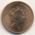 Гернси 2 пенса 1986 год - Корова