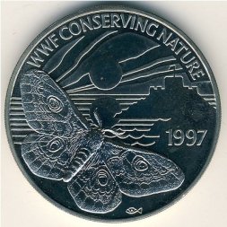 Гернси 2 фунта 1997 год