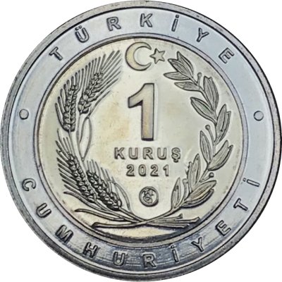 Набор из 2 монет Турция 2021 год - Каракал и Каталбурун