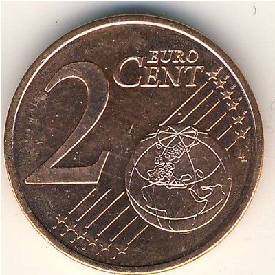 Финляндия 2 евроцента 1999 год - Герб Финляндии