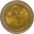 Западная Африка 200 франков 2010 год