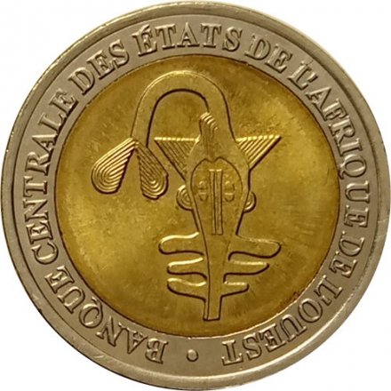 Западная Африка 200 франков 2010 год