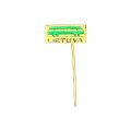 Значок-иголка Литва. Lietuva. Автобус