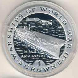 Гибралтар 1 крона 1993 год