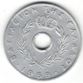 Греция 20 лепт 1959 год