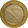 Великобритания 2 фунта 2016 год - Первая Мировая война. Армия Великобритании