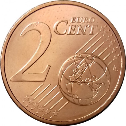 Франция 2 евроцента 2004 год
