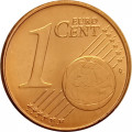 Португалия 1 евроцент 2009 год UNC