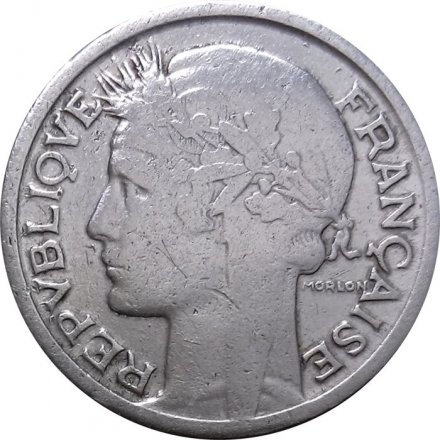 Франция 1 франк 1944 год (REPUBLIQUE FRANÇAISE, C)