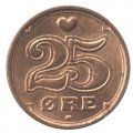 Дания 25 эре 2004 год