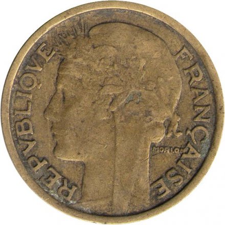 Франция 1 франк 1932 год