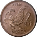 Норвегия 2 эре 1966 год - Курица