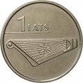 Латвия 1 лат 2013 год - Гусли (Кокле)