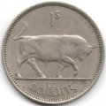 Ирландия 1 шиллинг 1954 год