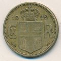 Исландия 2 кроны 1929 год