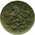 Чехия 20 крон 2000 год - Смена тысячелетия (Миллениум)