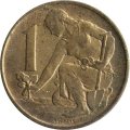 Чехословакия 1 крона 1989 год