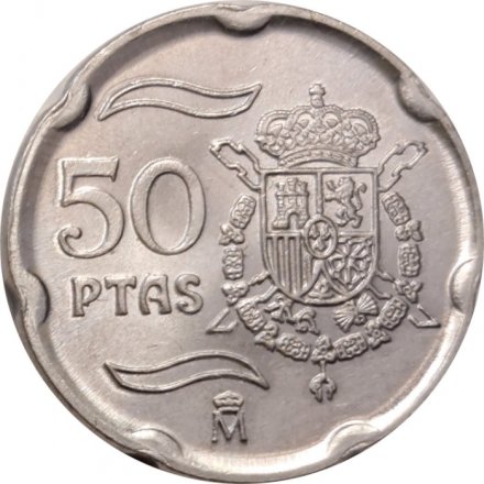 Испания 50 песет 1999 год