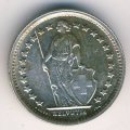Швейцария 1/2 франка 1966 год