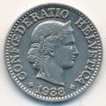 Швейцария 10 раппенов 1938 год