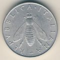 Италия 2 лиры 1970 год - Пчела