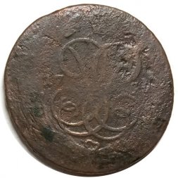 1 копейка 175? год Елизавета Петровна (1741 - 1762) - G
