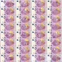 Набор из 32 банкнот 0 евро 2018 год - Чемпионат мира по футболу FIFA 2018