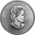 Канада 5 долларов 2020 год - Кленовый лист