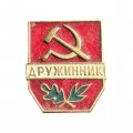 Значок Дружинник (ЛЭ)
