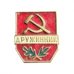 Значок Дружинник (ЛЭ)