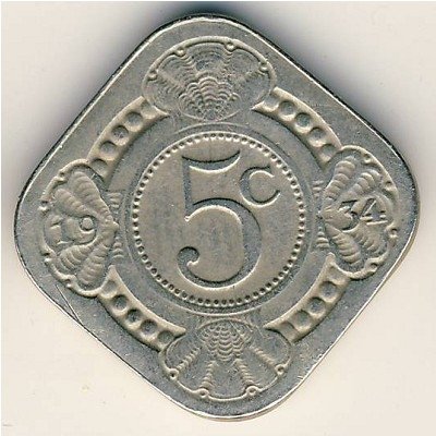 Нидерланды 5 центов 1934 год