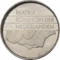 Нидерланды 25 центов 1982 год - Королева Беатрикс