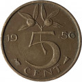 Нидерланды 5 центов 1956 год