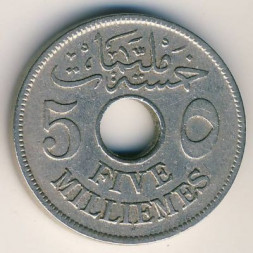 Египет 5 милльем 1917 (AH 1335) год