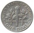 США 1 дайм (10 центов) 1953 год - Франклин Рузвельт (D)