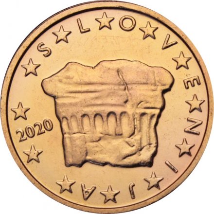Словения 2 евроцента 2020 год