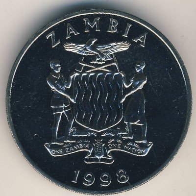 Замбия 100 квача 1998 год