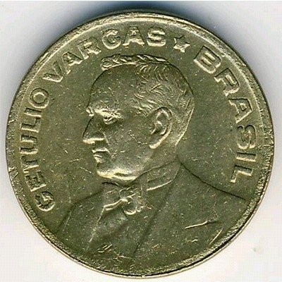 Бразилия 20 сентаво 1947 год