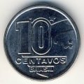 Бразилия 10 сентаво 1989 год