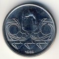 Бразилия 10 сентаво 1989 год