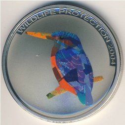 Конго 5 франков 2004 год