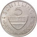 Австрия 5 шиллингов 1984 год