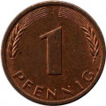 ФРГ 1 пфенниг 1950 год (J)
