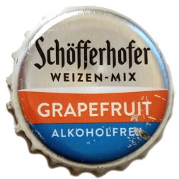 Пивная пробка Германия - Schofferhofer Weizen-Mix Grapefruit Alkoholfrei