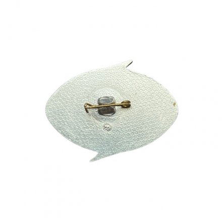 Значок СССР. Инрыбром 75 (серебристый)