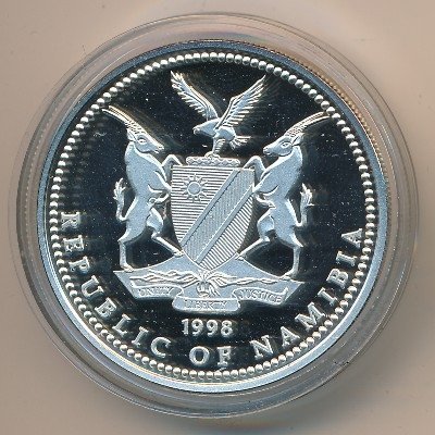 Намибия 10 долларов 1998 год