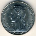 Реюньон 50 франков 1964 год